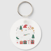 Weihnachtszauber Schlüsselanhänger (Rückseite)