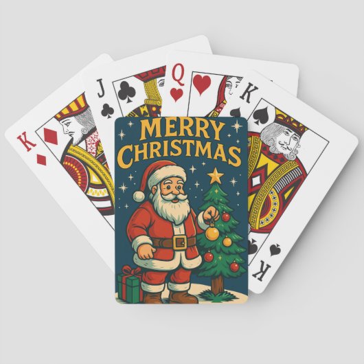 Weihnachtszauber Spielkarten (Rückseite)