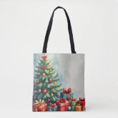 Weihnachtszauberbeutel Tasche (Vorderseite)