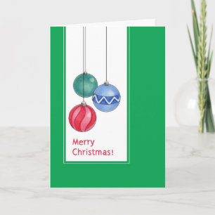 Weihnachtszauberkarte Feiertagskarte