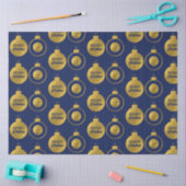 Weihnachtszauberkarte für Firmenkunden Seidenpapier (Basteln)