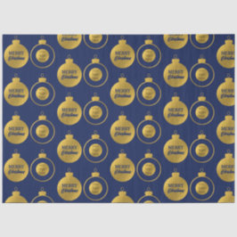 Weihnachtszauberkarte für Firmenkunden Seidenpapier