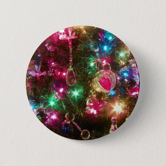 Weihnachtszauberknopf Button (Vorderseite)