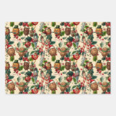 Weihnachtszeichen Geschenkpapier Set (Vorderseite)