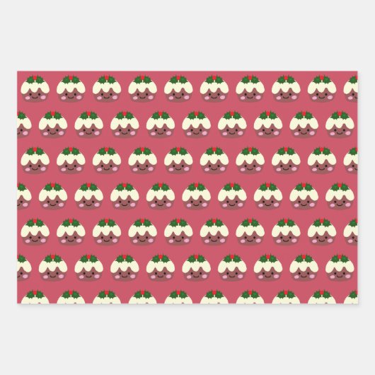 Weihnachtszeit 1 geschenkpapier set (Vorderseite 3)