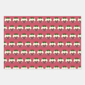 Weihnachtszeit 1 geschenkpapier set (Vorderseite)