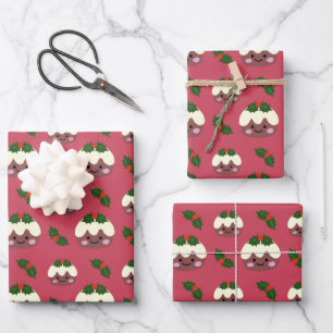 Weihnachtszeit 2 geschenkpapier set