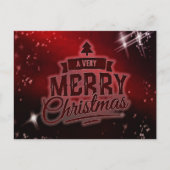 Weihnachtszeit 2 postkarte (Vorderseite)