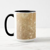 Weihnachtszeit Alphabet Anpassbare Tasse (Links)