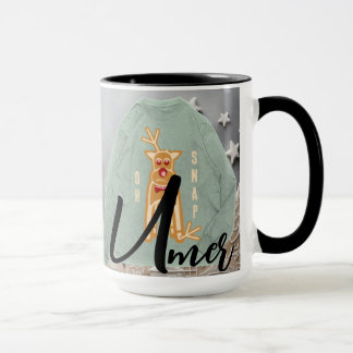 Weihnachtszeit Alphabet Anpassbare Tasse