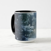 Weihnachtszeit Alphabet Anpassbare Tasse (Vorderseite Links)