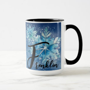 Weihnachtszeit Alphabet Anpassbare Tasse
