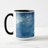 Weihnachtszeit Alphabet Anpassbare Tasse (Links)