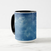 Weihnachtszeit Alphabet Anpassbare Tasse (Vorderseite Links)