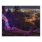 Weihnachtszeit auf dem Manitou Incline Fotodruck (Vorne)