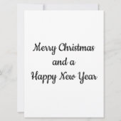 Weihnachtszeit Catland Louis Wain Flat Card (Rückseite)