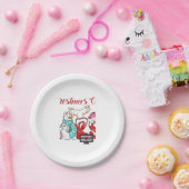 Weihnachtszeit-Crew Pappteller (Party)