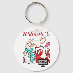 Weihnachtszeit-Crew Schlüsselanhänger