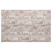 Weihnachtszeit dunkelbraune Perle Stoff (Fat Quarter (45,7 x 55,9 cm))