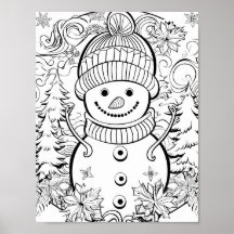 Weihnachtszeit-Farbplakat