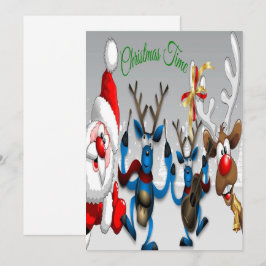 Weihnachtszeit Feiertagskarte