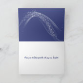 Weihnachtszeit Feiertagskarte (Innenseite)