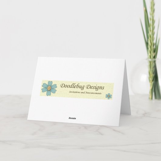 Weihnachtszeit Feiertagskarte (Rückseite)