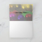 Weihnachtszeit Feiertagskarte (Innenseite)