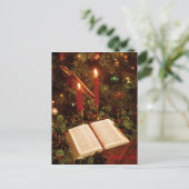 Weihnachtszeit Feiertagspostkarte (Stehend Vorderseite)