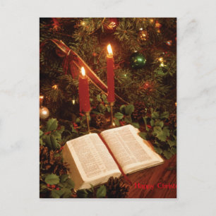 Weihnachtszeit Feiertagspostkarte