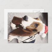 Weihnachtszeit Feiertagspostkarte (Vorne/Hinten)