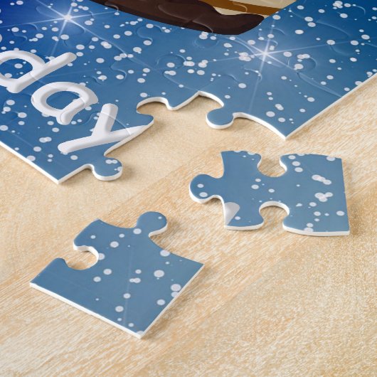 Weihnachtszeit Geburtstagsrätsel Puzzle (Seite)