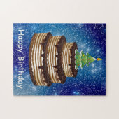 Weihnachtszeit Geburtstagsrätsel Puzzle (Horizontal)