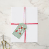 Weihnachtszeit geschenkanhänger (Mit Garn)