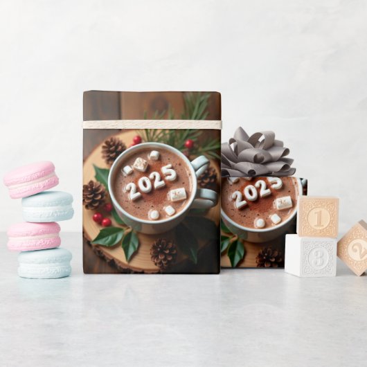 Weihnachtszeit Geschenkpapier (Babyparty)