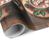 Weihnachtszeit Geschenkpapier (Rolleneckpunkt)