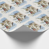 Weihnachtszeit Geschenkpapier (Ecke)