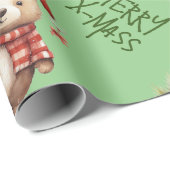 Weihnachtszeit Geschenkpapier (Rolleneckpunkt)