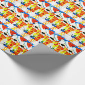 Weihnachtszeit Geschenkpapier (Ecke)