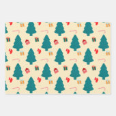 Weihnachtszeit Geschenkpapier Set (Vorderseite 2)