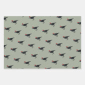 Weihnachtszeit Geschenkpapier Set (Vorderseite 2)