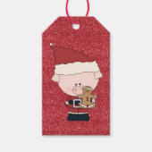 Weihnachtszeit - Gift-Tags Geschenkanhänger (Vorderseite)