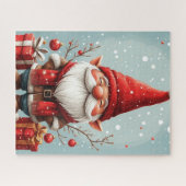 Weihnachtszeit-Gnom-Puzzle Puzzle (Horizontal)