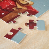 Weihnachtszeit-Gnom-Puzzle Puzzle (Seite)