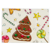 Weihnachtszeit Große Geschenktüte (Rückseite)