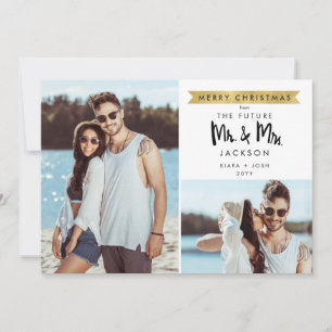 Weihnachtszeit Herr und Frau 2 Foto Save The Date