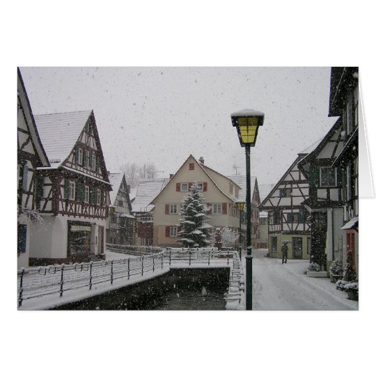 Weihnachtszeit im Schwarzwald Karte