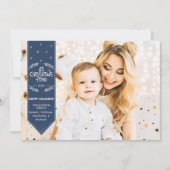 Weihnachtszeit indisches Foto Feiertagskarte (Vorderseite)