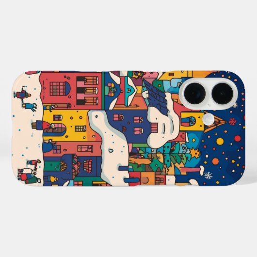 Weihnachtszeit-iPhone Case-Mate iPhone Hülle (Rückseite (Horizontal))