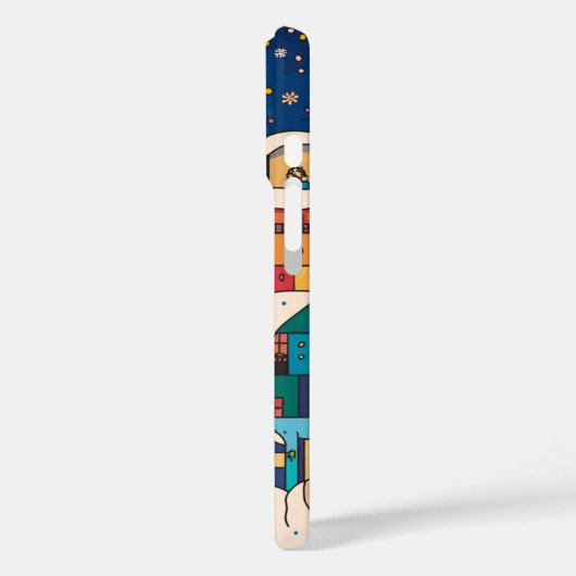 Weihnachtszeit-iPhone Case-Mate iPhone Hülle (Rückseite / Links)